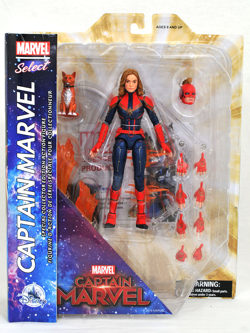 new marvel select action figures