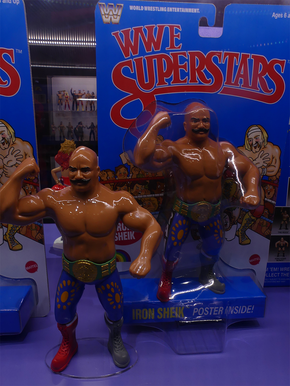 SDCC 2026 : Mattel élargit sa gamme d'objets de collection WWE avec des produits AAA et des collaborations