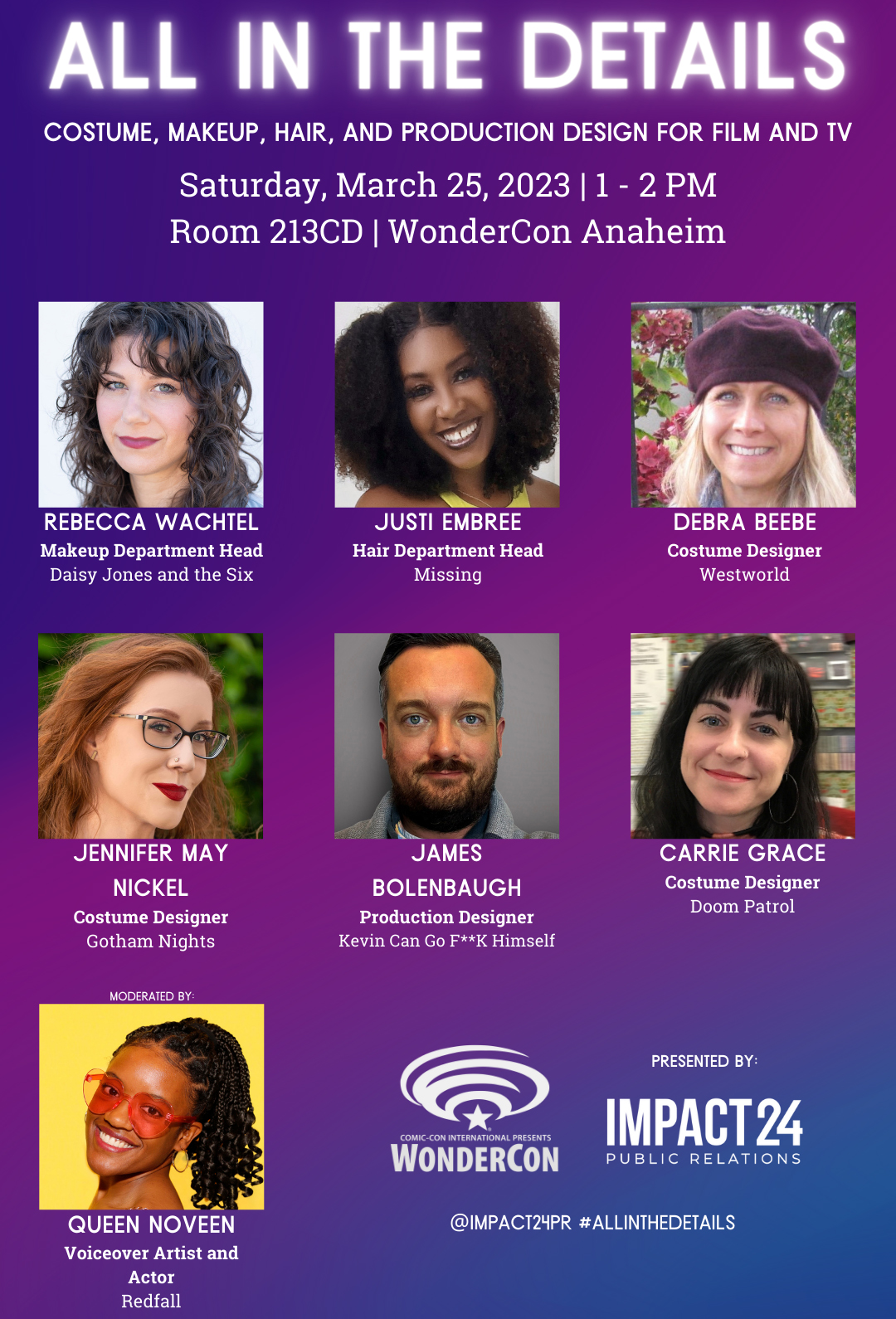 Nouvelle Wondercon 2023 All in the Details