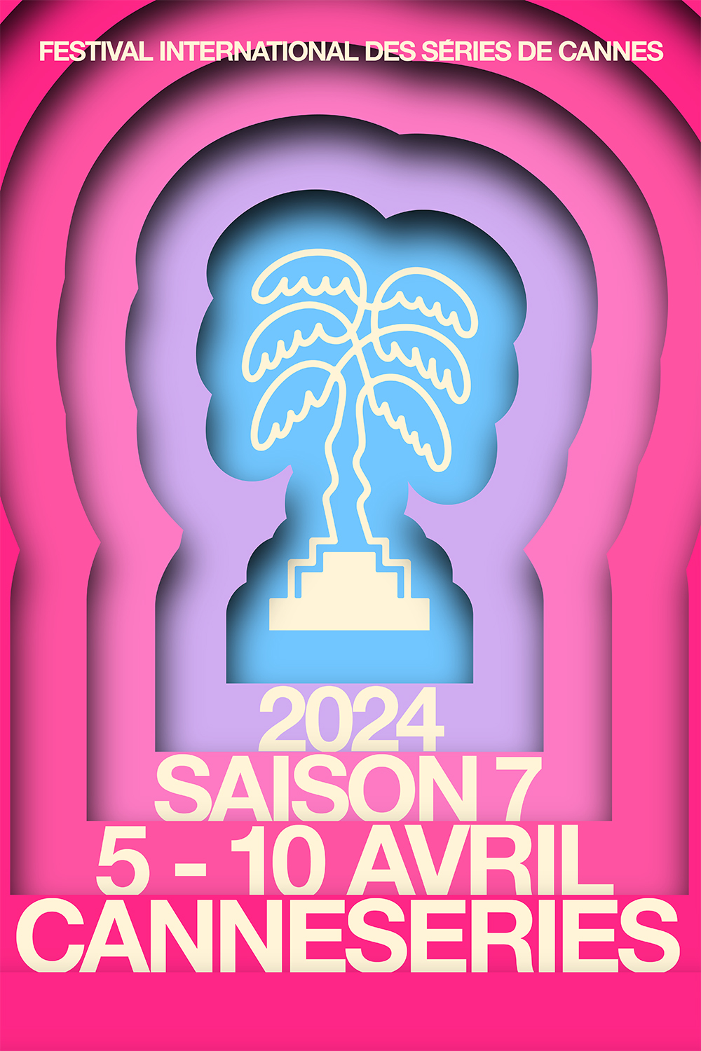 Nouvelle CANNESERIES 2024 Official Poster Revealed and Preparations