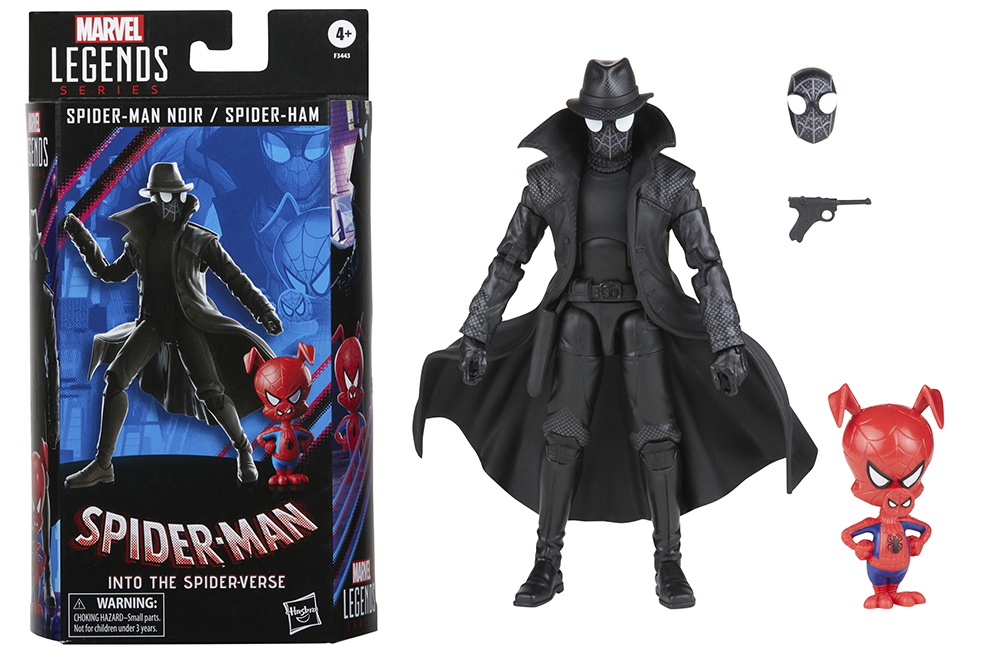 Marvel Legends 6 Inch Figure 2-Pack Spider-Man Noir and Spider-Ham