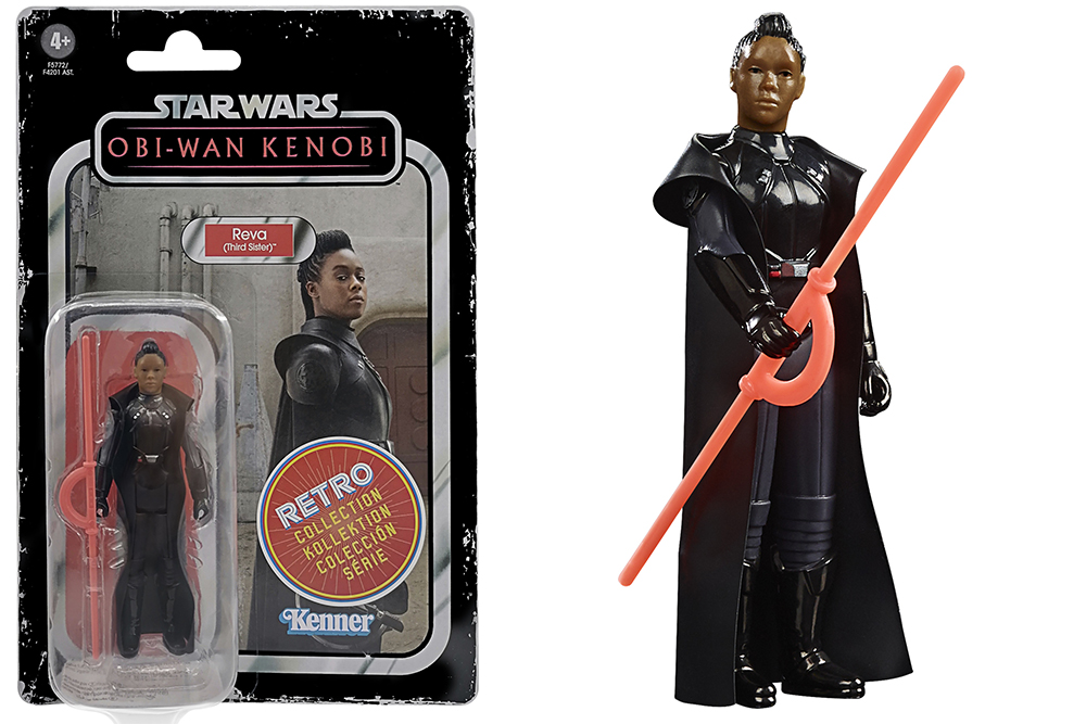 Star Wars - Moses Ingram unboxes her action figure of Reva