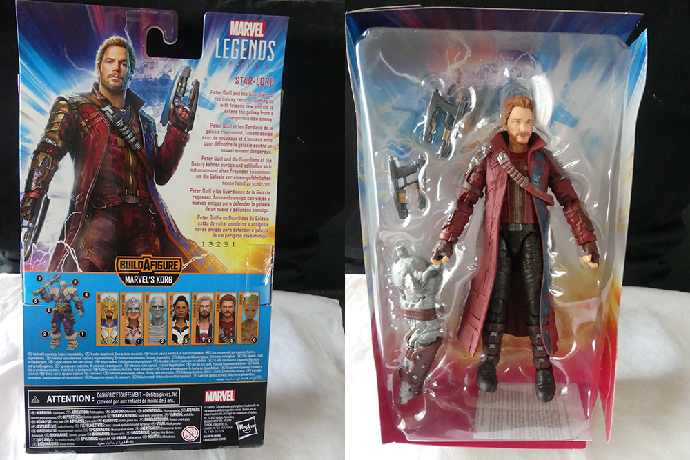 REVIEW: Thor Love and Thunder Marvel Legends Star-Lord Figure (Korg Series)  - Marvel Toy News