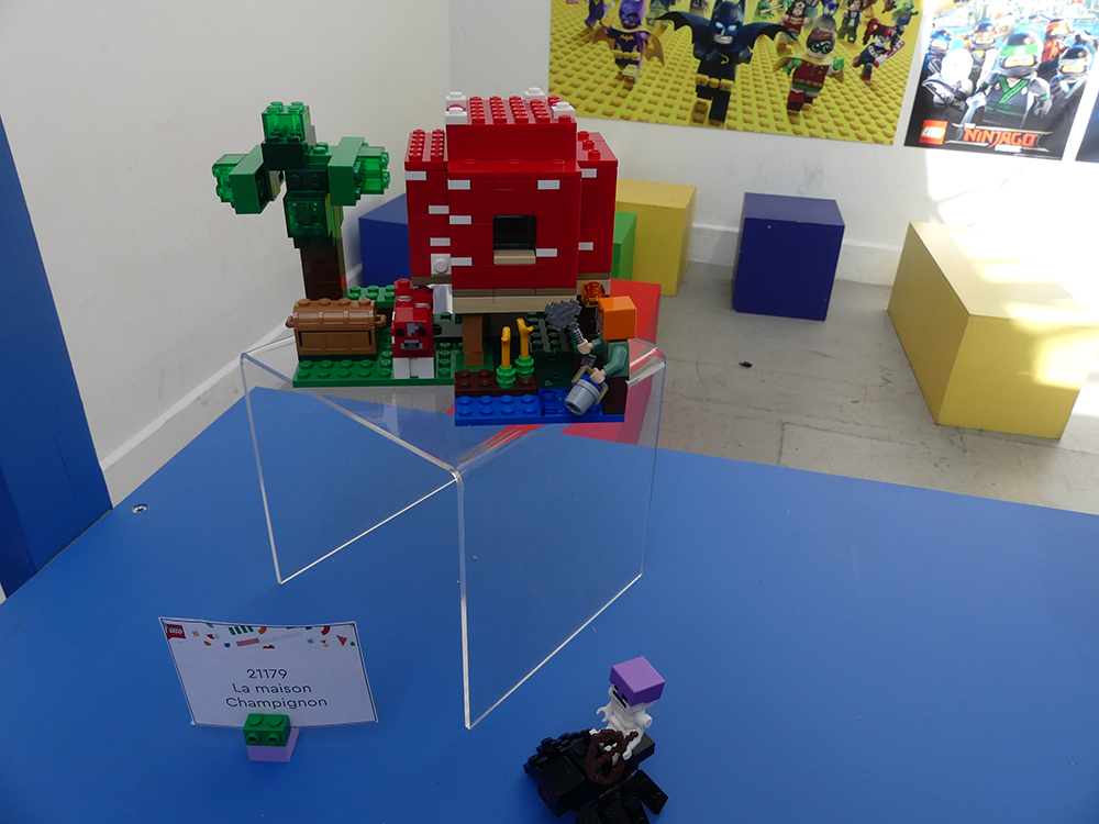 21179 - LEGO® Minecraft - La maison champignon LEGO : King Jouet, Lego,  briques et blocs LEGO - Jeux de construction
