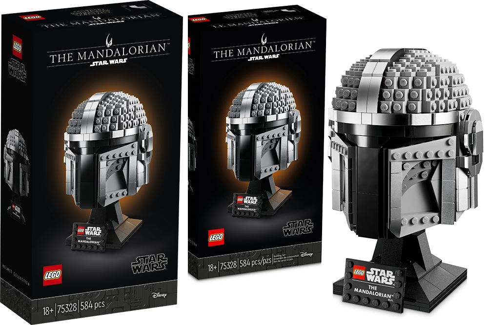 Luke Skywalker, le Mandalorian, Dark Trooper : de nouveaux casques LEGO  Star Wars arrivent !