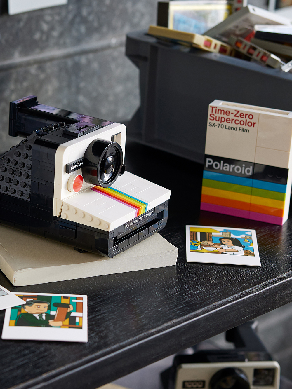 Pellicule Polaroid Film NB pour SX-70
