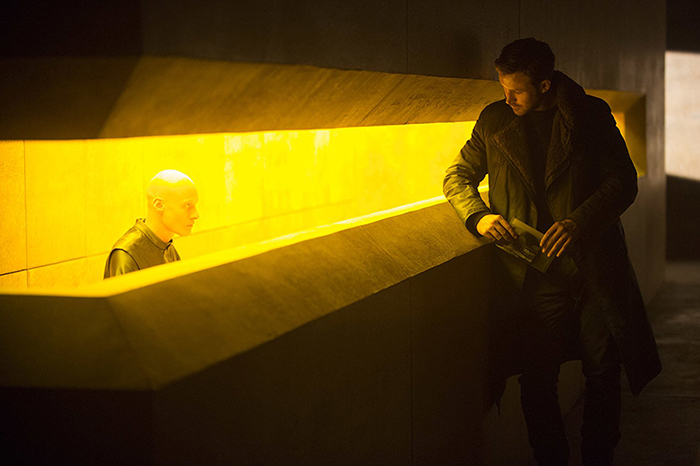 USA. Dave Bautista in the ©Warner Bros. new movie: Blade Runner 2049  (2017). Plot: Thirty years after the events of the first film, a new blade  runner, LAPD Officer K (Ryan Gosling)