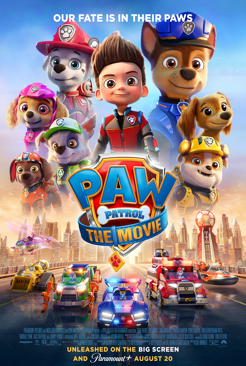 Nouvelle - PAW Patrol: The Movie : discover the trailer