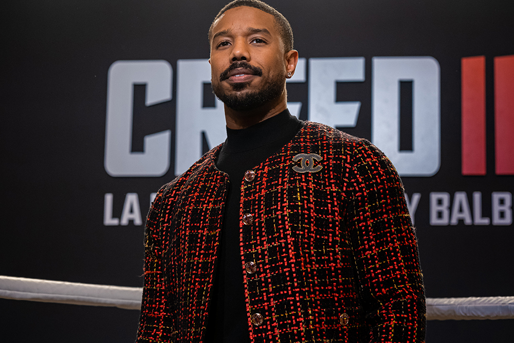 Michael B. Jordan à Paris pour l'avant-première de Creed 3, 13