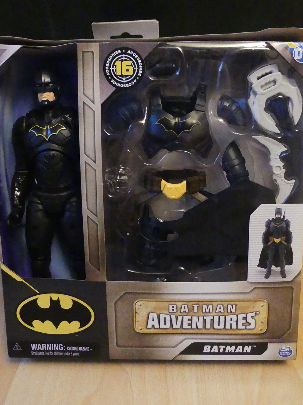 DC Comics, Batman Adventures, Figurine articulée Batman avec 16