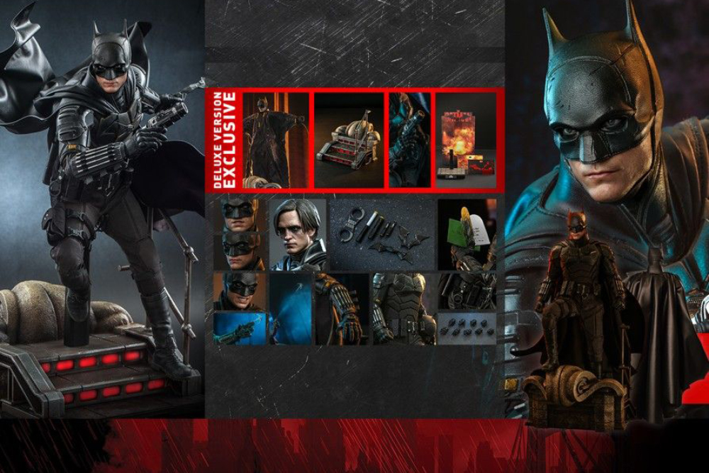 Nouvelle The Batman Discover the Hot Toys deluxe version figure