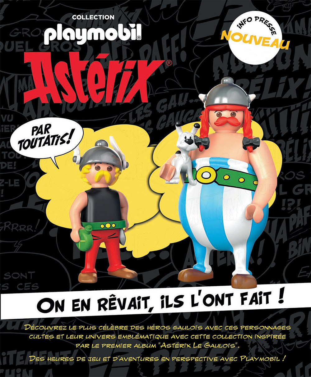 Nouvelle Playmobil Focus sur la gamme Astérix