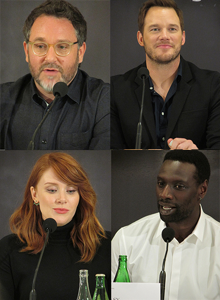 Conférence de presse Jurassic World