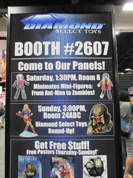San Diego Comic Con 2015 : Diamond Select toys