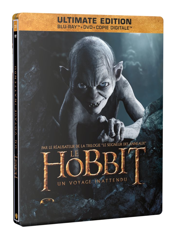 Le Hobbit : un voyage inattendu - Ultimate Edition - Edition Limitée SteelBook Gollum