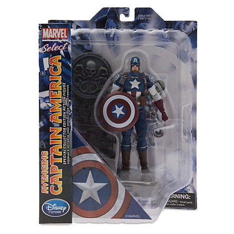 Exclusivité Disney Store Marvel Select Avenging Captain America